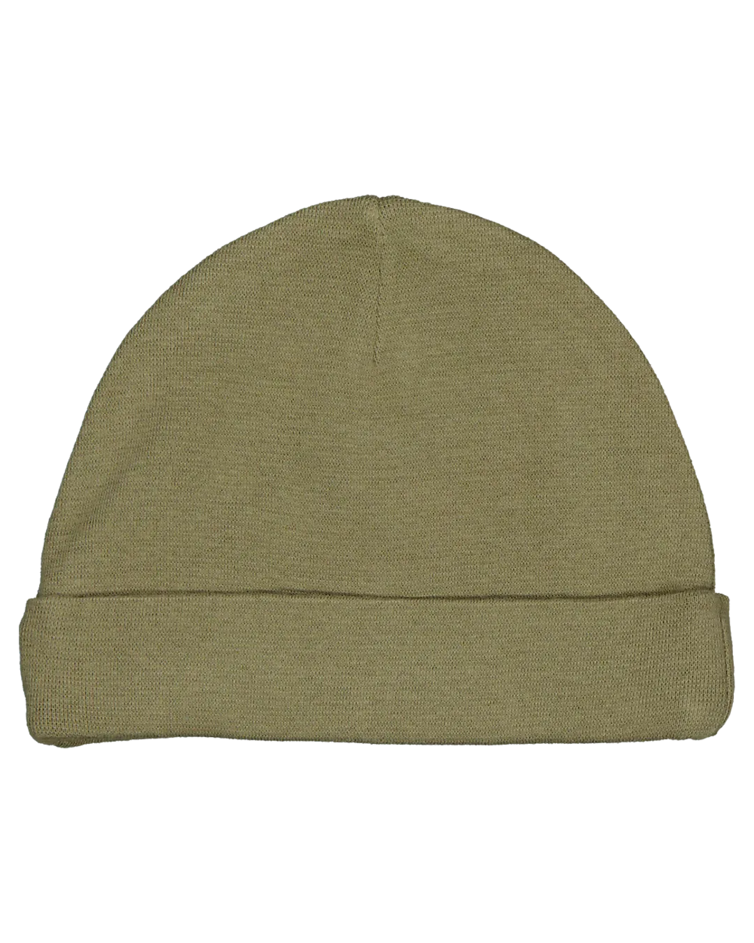 Groene babymuts met naam